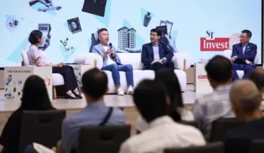 (From left) ST senior business correspondent Angela Tan, SingCapital chief executive Alfred Chia, Connections MindHealth senior consultant psychiatrist and deputy medical director David Teo and ST Invest editor Tan Ooi Boon in an ST InvestMe panel discussion on July 18.