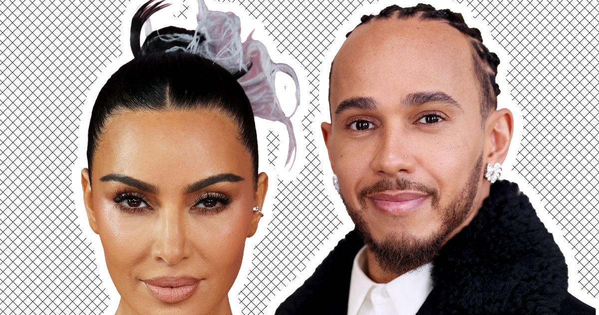 Lewis Hamilton and Kim Kardashian Went on a Lake Trip
