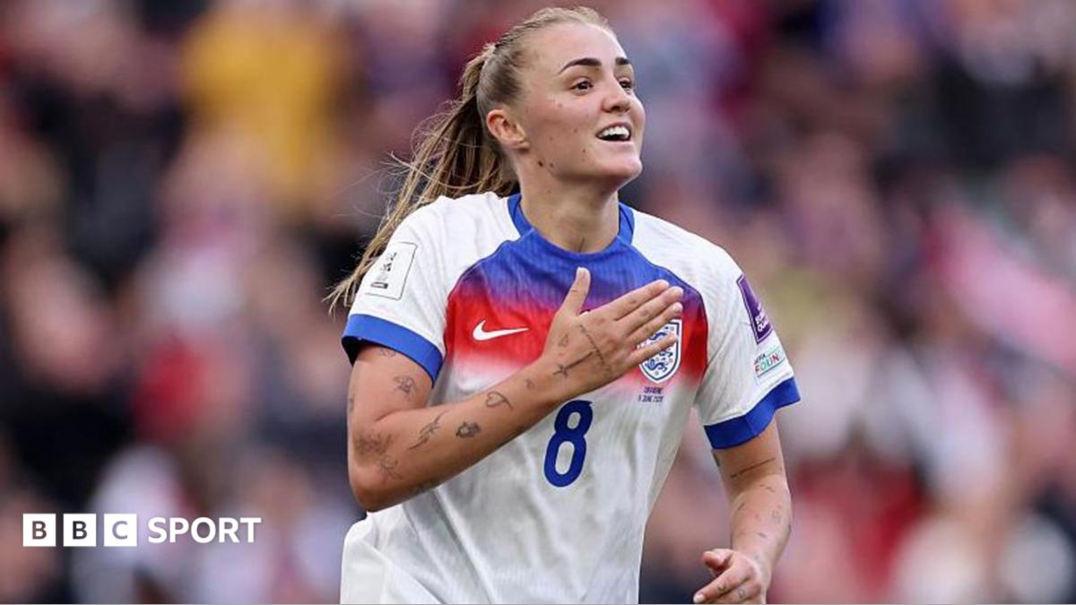 Georgia Stanway playing for England