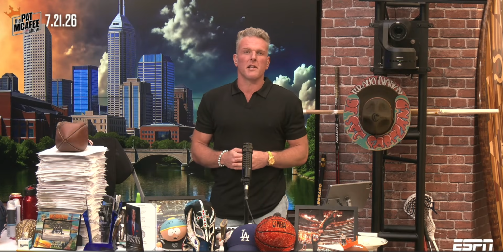 Pat McAfee responds to his show getting blamed for ESPN layoffs