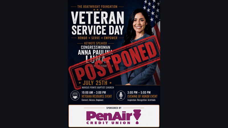 Postponed event/Courtesy to WEAR News