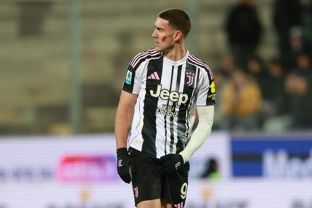 Dusan Vlahovic of Juventus