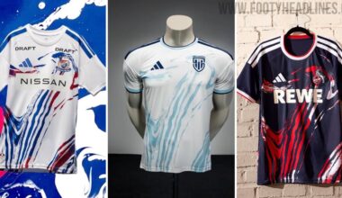 Adidas Uses Identical Locker Room Template for Köln, Yokohama F. Marinos and San Marino 26-27 Kits