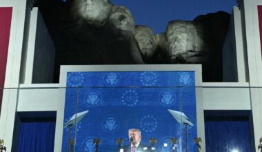 Trump praises army, rails against communism in US 250th anniversary speech | Donald Trump News