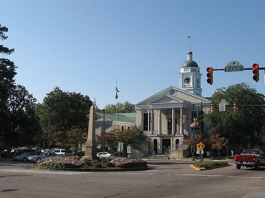 Aiken County Courthouse, Aiken, South Carolina.