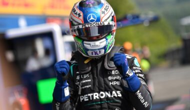 F1 Belgian GP: Kimi Antonelli beats Max Verstappen to pole by 0.317s