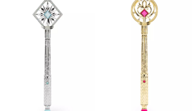 'Frozen' Dress-Up Accessories Elsa and Anna Light-Up and Sound Wands Now Online at Disney Store