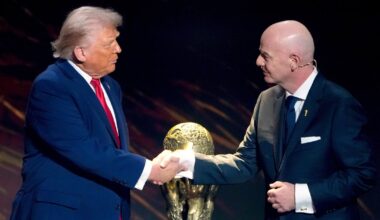 Trump says he saw World Cup play that led to Folarin Balogun's suspension and spoke to FIFA president