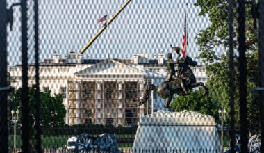 White House considering plan to add permanent fencing on Pennsylvania Ave. to bolster security