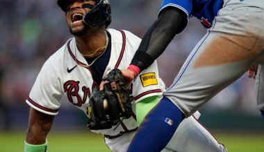 Atlanta Braves right fielder Ronald Acuña Jr. could return from the IL for the series in Baltimore