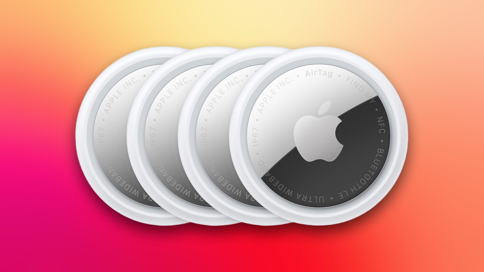 Apple AirTags, 4-pack