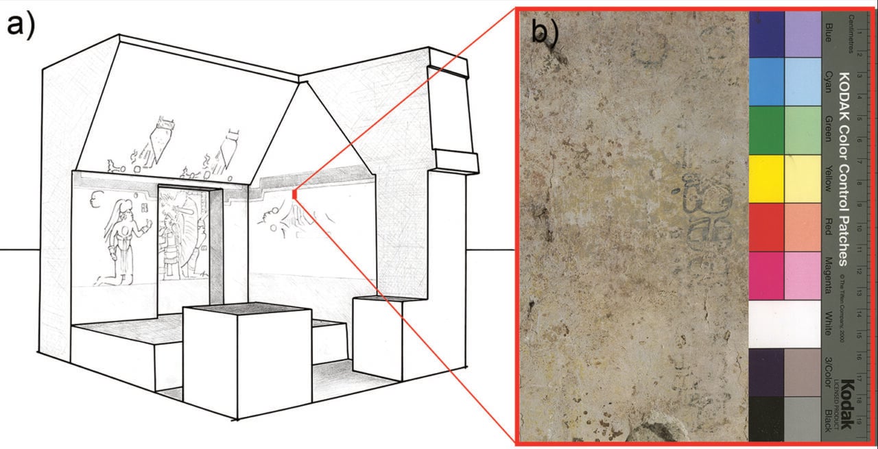 Artist Reconstruction Xultun Chamber