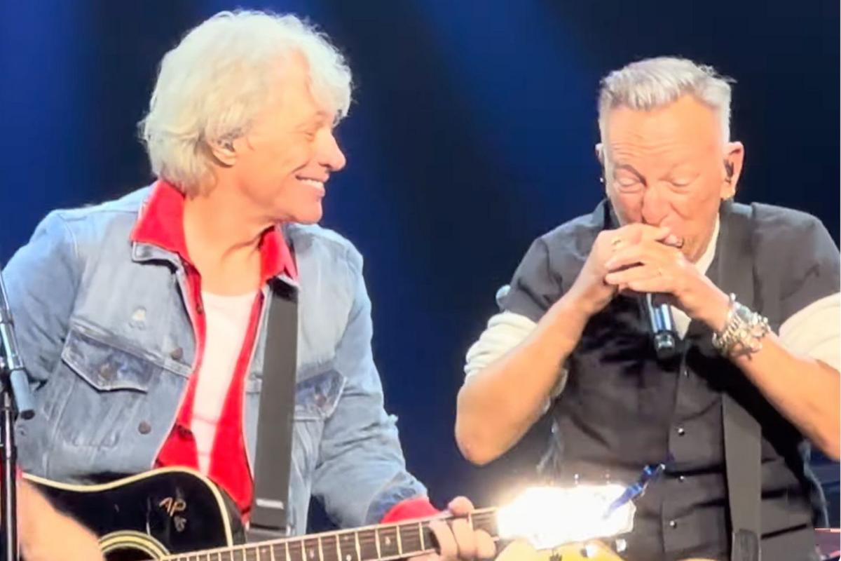 Bon Jovi Joined by Bruce Springsteen at MSG Return: Video