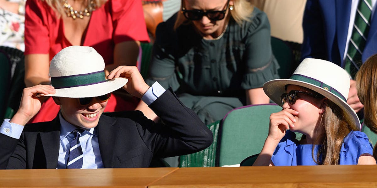 All the Best Photos of the Wales Kids at Wimbledon 2026