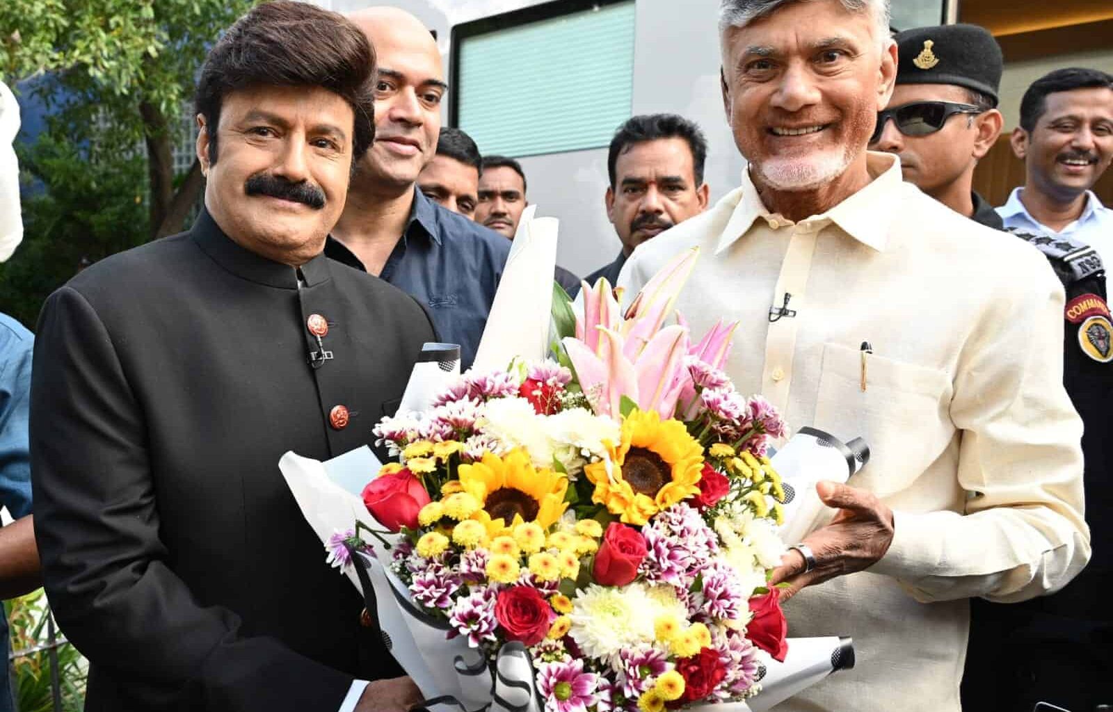 Shorts: Chandrababu Visits Balakrishna at AIG Hospital -