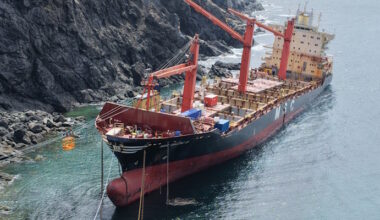 Crews Preparing to Move Grounded Baltic III Out of Water