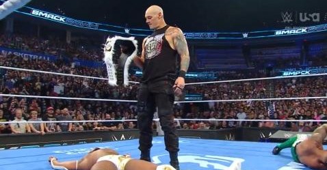 Baron Corbin returns to WWE, and he’s coming for Trick’s new furry championship