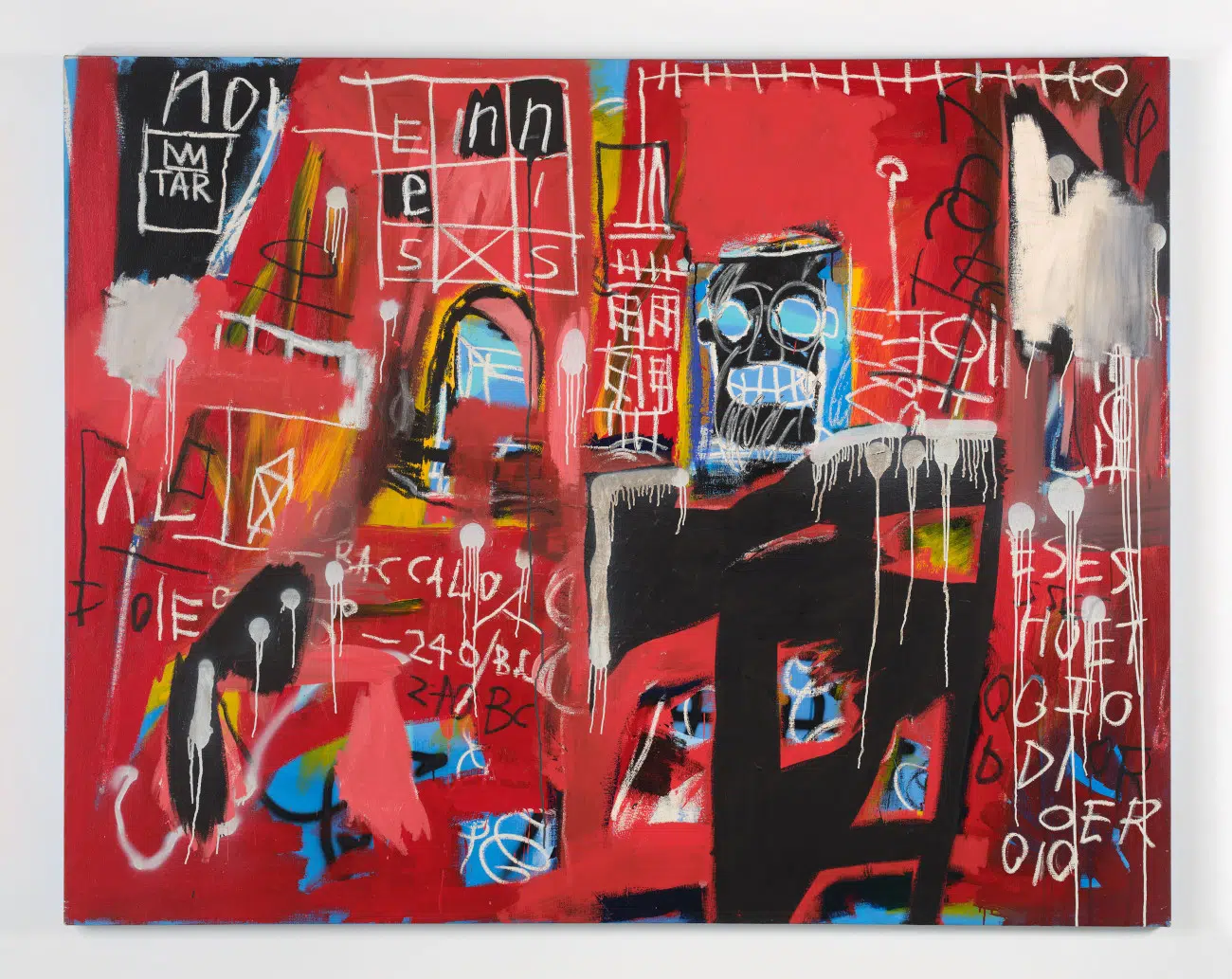 Jean-Michel Basquiat, Untitled, 1982. Kenneth C. Griffin Collection. Artwork © Estate of Jean-Michel Basquiat. Licensed by Artestar, New York.