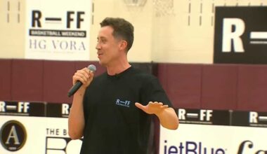 Duncan Robinson hosts basketball event to support mental health