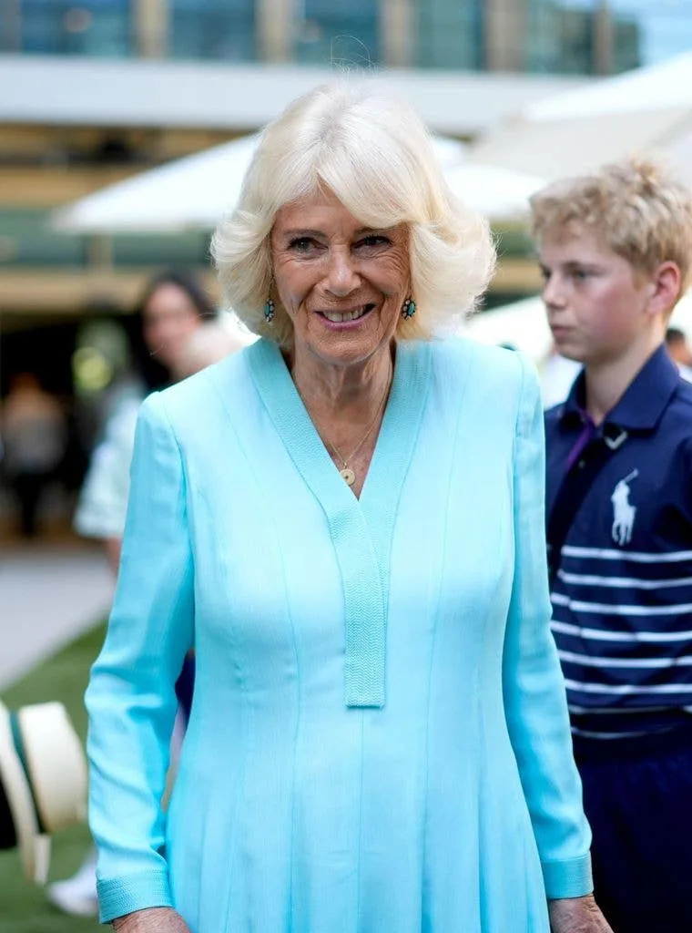 Queen Camilla makes a surprise appearance at Wimbledon