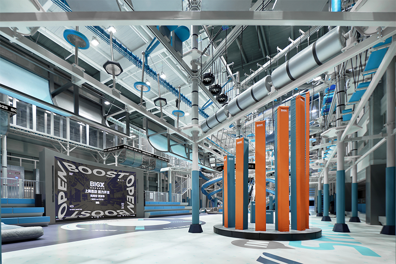 BIGX super sports playground shapes a digital landscape through steel, light, and color - 1