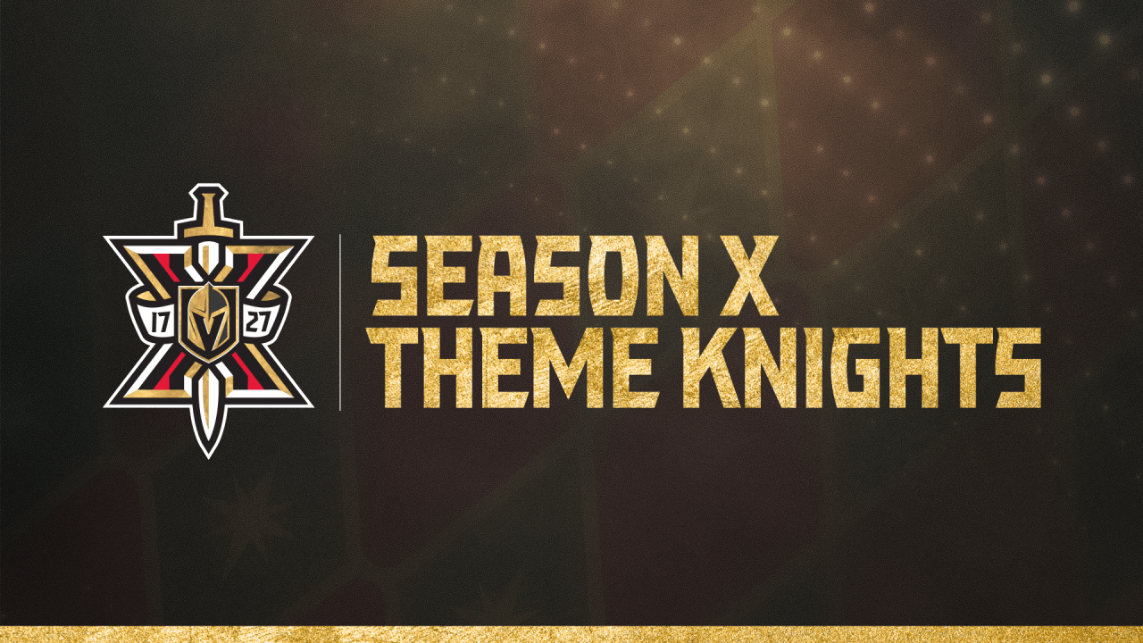 Golden Knights Announce Season X Theme Knights