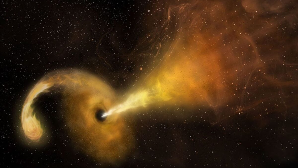 Astronomers Spotted a Wandering Black Hole at the Edge of Its Galaxy. Then It Found a Snack