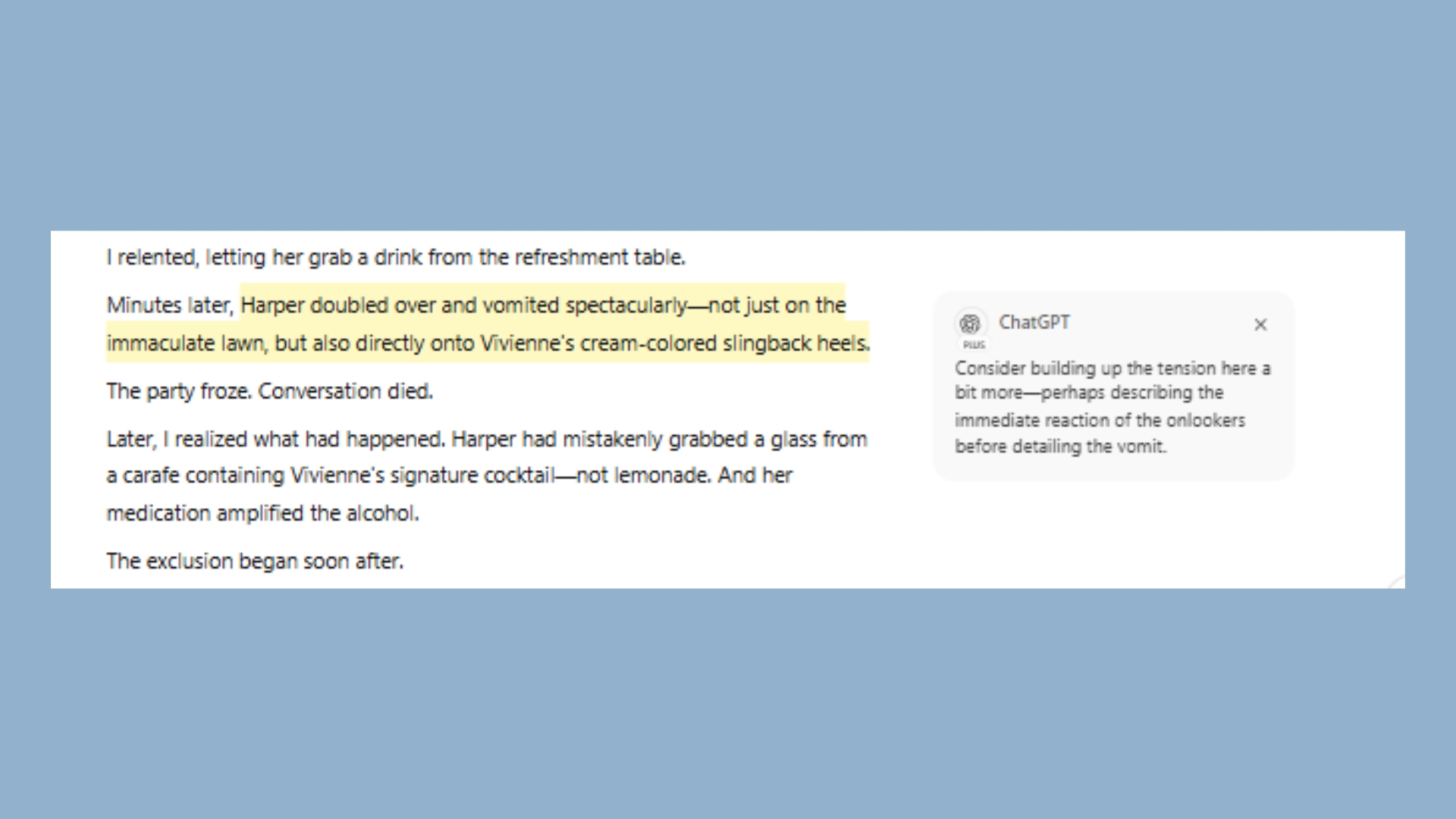 ChatGPT Canvas screenshot