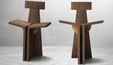 A Stool, a Bookstand, and a Small Monument to Stillness