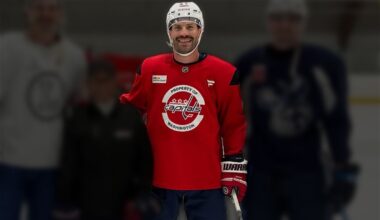 A first look at Boone Jenner in Washington Capitals gear