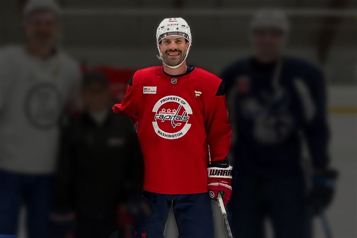 A first look at Boone Jenner in Washington Capitals gear
