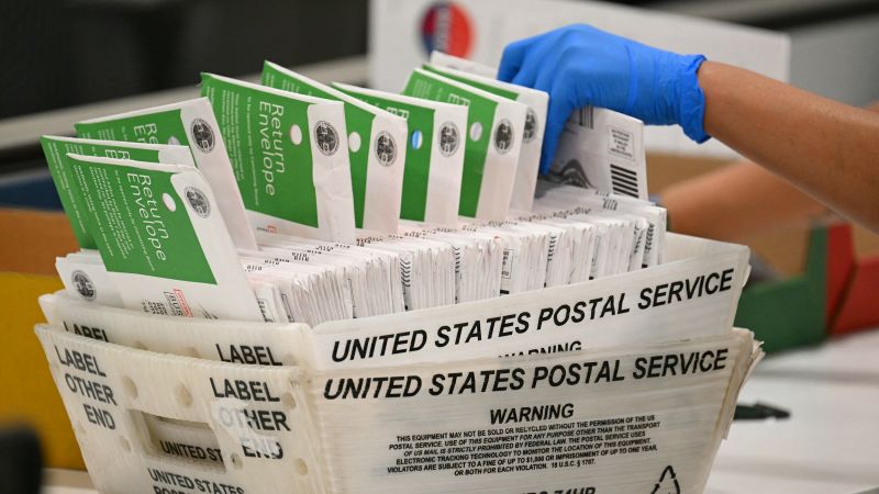Trump asks Supreme Court to let him curtail mail voting