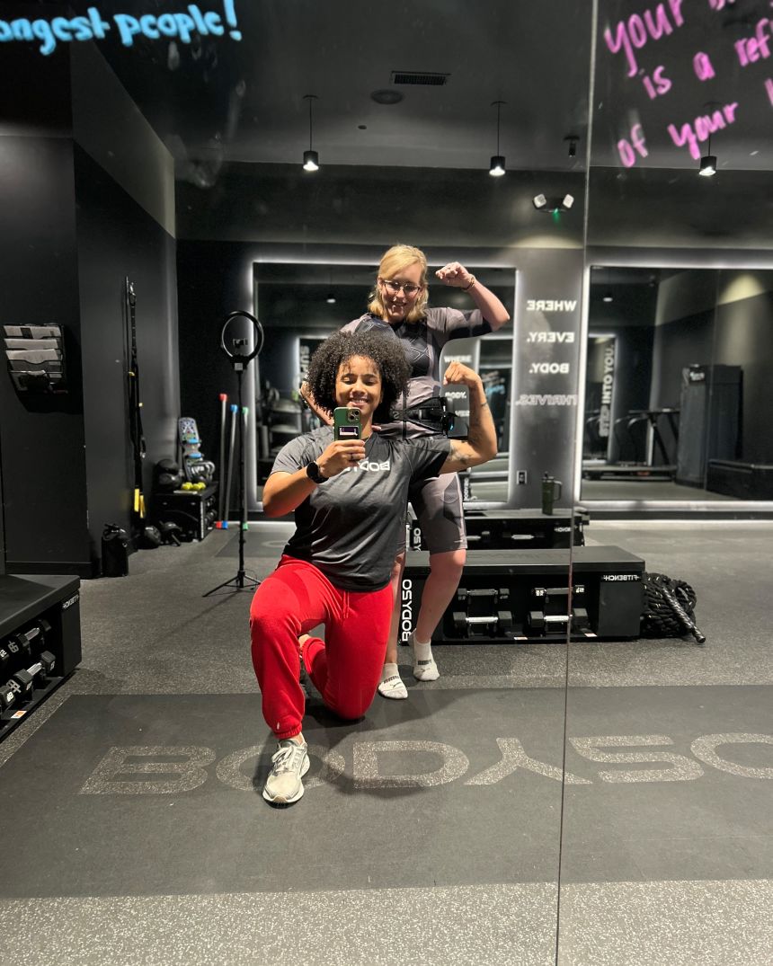 Emily Ferrara said she will continue to do EMS workouts because it takes less time than a traditional workout and gives her the outcomes she wants.
