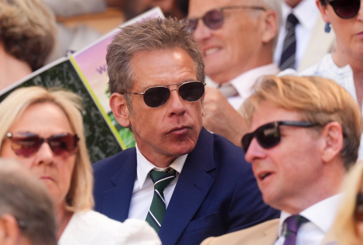 Ben Stiller was also in the Royal Box (PA)