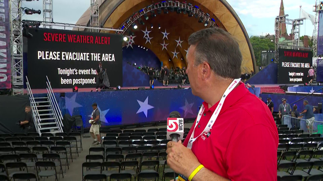 esplanade evacuated due to weather, july 4, 2026