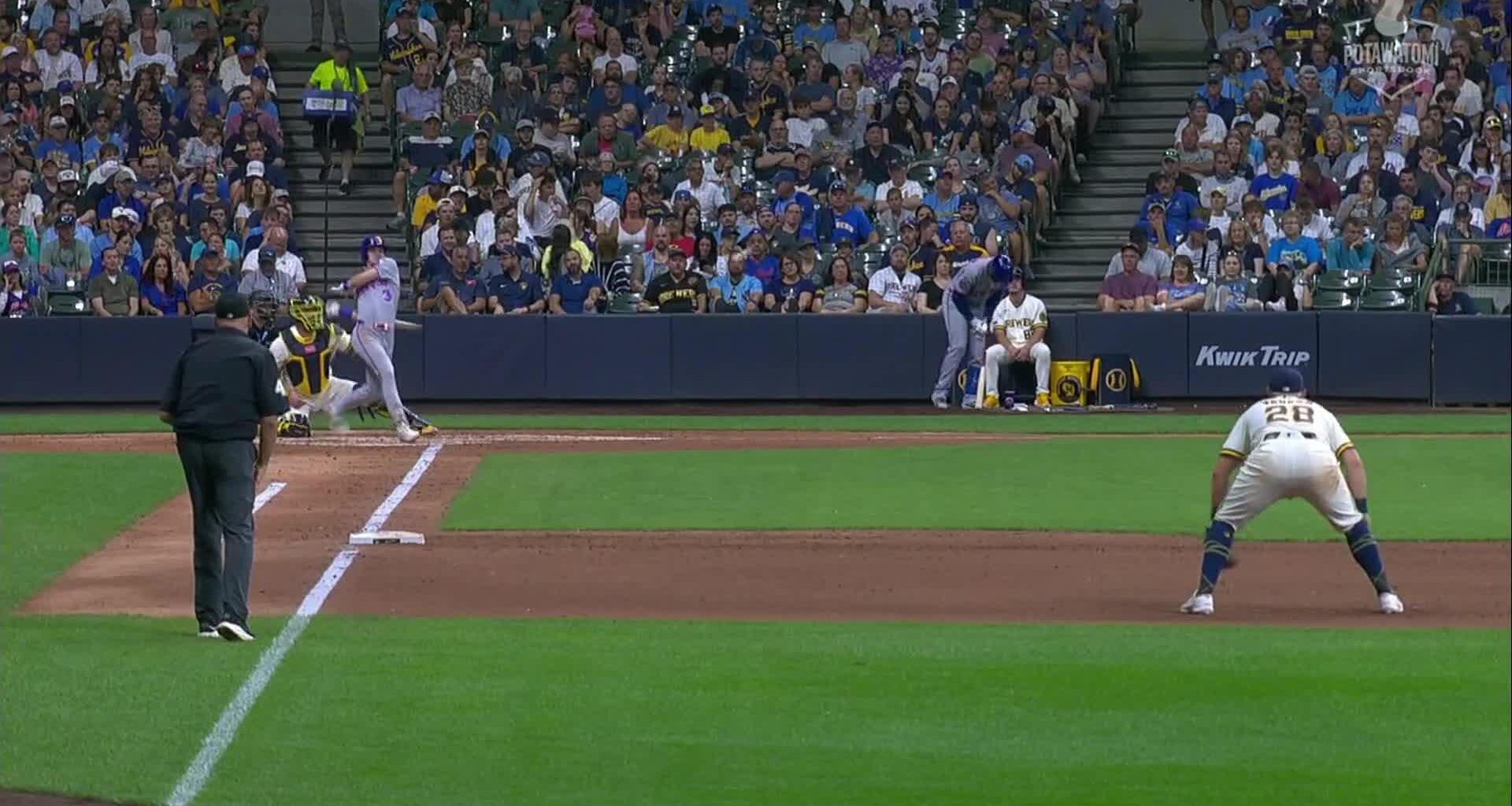 Zac Thornton gets his 1st career win as Mets shut out Brewers 4-0