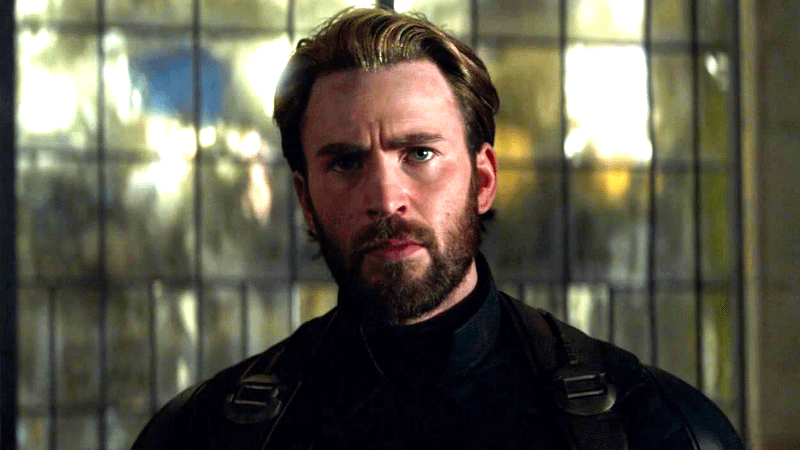 Chris Evans as Steve Rogers in Avengers: Infinity War