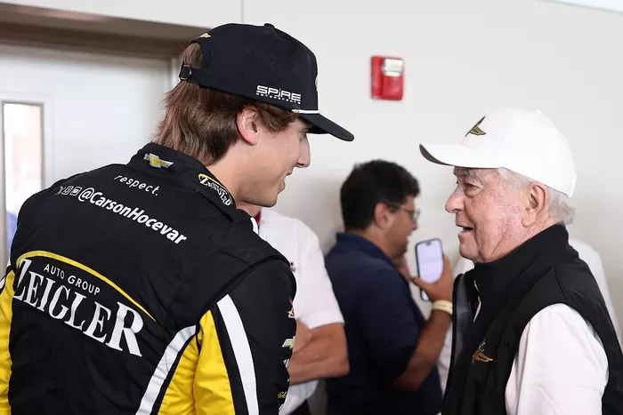 Carson Hocevar, Spire Motorsports, Roger Penske