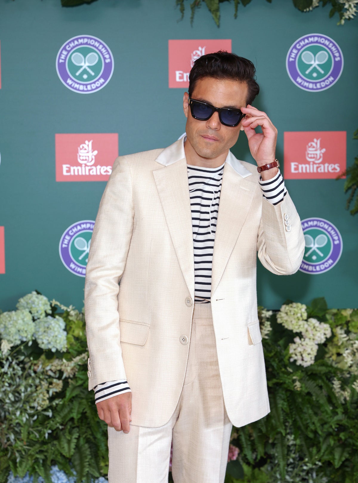 Former Bond villain Rami Malek is no stranger to the Royal Box (Hoda Davaine/Getty Images for Em)