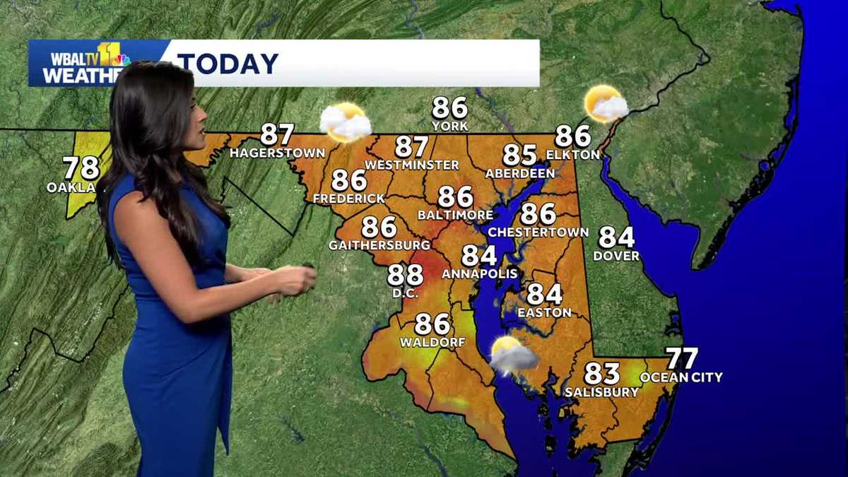 Active weather pattern early this week