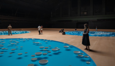 800 Floating Porcelain Bowls Turn Water Into Music In New Installation