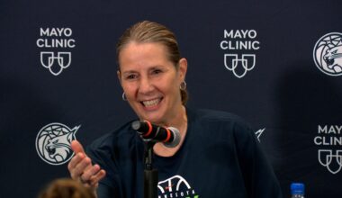 Watch: Lynx celebrate Reeve's record-breaking win