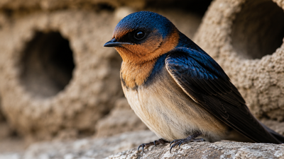 Cliff swallows abandoned the California town they once filled every spring, then people came together to rebuild their homes and welcomed them back with an annual festival