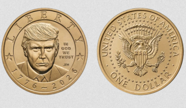 U.S. Mint produces a new $1 coin bearing Trump’s face – NBC4 Washington