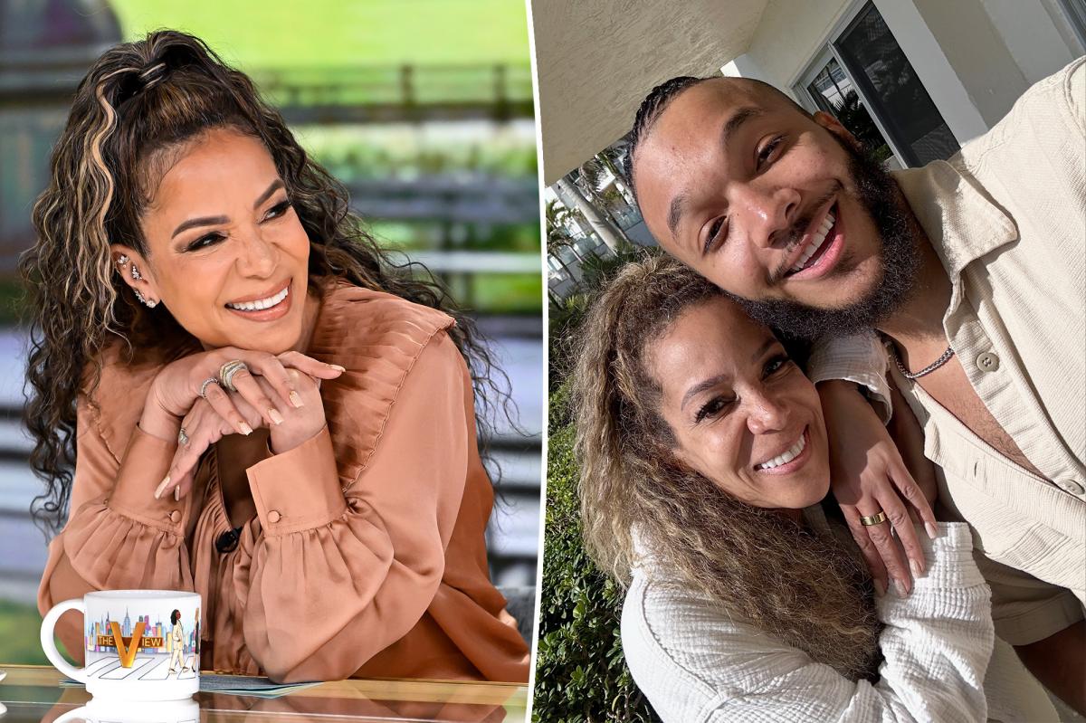 Sunny Hostin boasts about being on 'The View' after her 24-year-old son is arrested for trespassing on Metro-North tracks