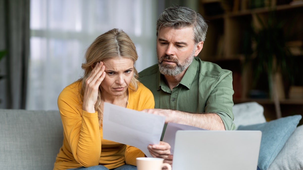 Couple worried about money