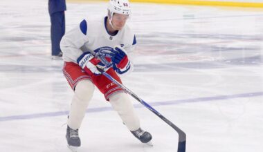 Albert Smits' Rangers odyssey begins with first NHL contract