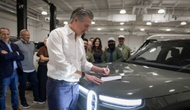 Newsom signs SB 168: Creating instant rebates for EV buyers