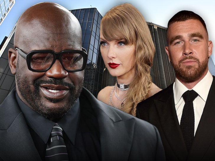 main-shaq-taylor-swift-travis-kelce-getty-1