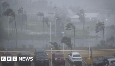 Super Typhoon Bavi makes landfall on US Pacific islands with huge wind gusts - BBC